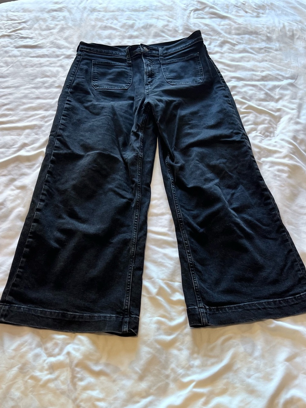 GAP Wide Leg Black Jeans